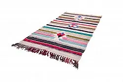 Marokkansk berber tæppe Boucherouite 145 x 295 cm