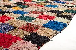 Marokkansk berber tæppe Boucherouite 280 x 155 cm