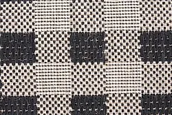 Wilton-tæppe - Sacramento (sort/sand)