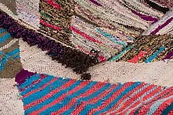 Marokkansk berber tæppe Boucherouite 145 x 310 cm