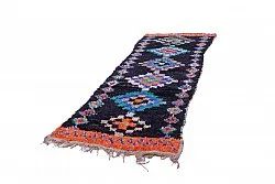 Marokkansk berber tæppe Boucherouite 330 x 115 cm