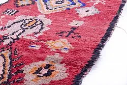 Marokkansk berber tæppe Boucherouite 240 x 90 cm