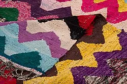 Marokkansk berber tæppe Boucherouite 125 x 235 cm