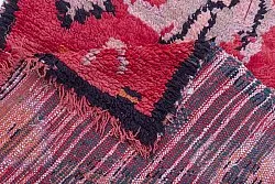Marokkansk berber tæppe Boucherouite 240 x 90 cm