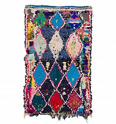 Marokkansk berber tæppe Boucherouite 180 x 100 cm