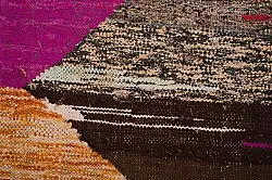 Marokkansk berber tæppe Boucherouite 130 x 275 cm