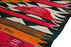 Marokkansk berber tæppe Boucherouite 150 x 365 cm