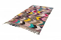 Marokkansk berber tæppe Boucherouite 160 x 325 cm