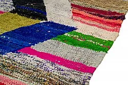 Marokkansk berber tæppe Boucherouite 135 x 250 cm