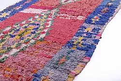 Marokkansk berber tæppe Boucherouite 260 x 105 cm