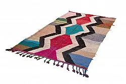 Marokkansk berber tæppe Boucherouite 145 x 265 cm