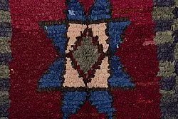 Marokkansk berber tæppe Boucherouite 230 x 85 cm