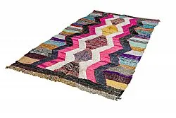 Marokkansk berber tæppe Boucherouite 150 x 255 cm