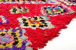 Marokkansk berber tæppe Boucherouite 320 x 130 cm