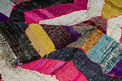 Marokkansk berber tæppe Boucherouite 150 x 255 cm