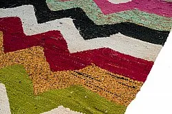 Marokkansk berber tæppe Boucherouite 120 x 235 cm