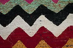 Marokkansk berber tæppe Boucherouite 120 x 235 cm