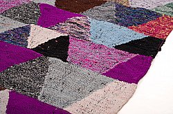 Marokkansk berber tæppe Boucherouite 140 x 250 cm