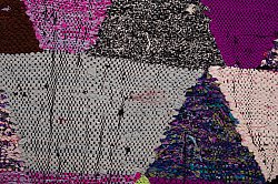 Marokkansk berber tæppe Boucherouite 140 x 250 cm