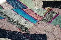Marokkansk berber tæppe Boucherouite 130 x 230 cm