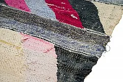 Marokkansk berber tæppe Boucherouite 140 x 210 cm