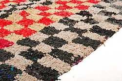 Marokkansk berber tæppe Boucherouite 360 x 125 cm