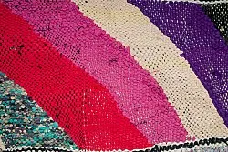 Marokkansk berber tæppe Boucherouite 140 x 210 cm