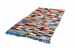 Marokkansk berber tæppe Boucherouite 150 x 255 cm