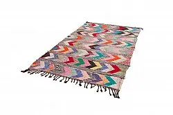Marokkansk berber tæppe Boucherouite 150 x 275 cm
