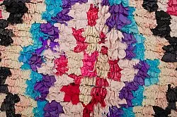 Marokkansk berber tæppe Boucherouite 305 x 155 cm