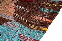 Marokkansk berber tæppe Boucherouite 135 x 265 cm