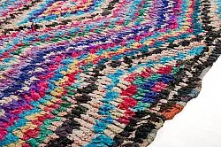 Marokkansk berber tæppe Boucherouite 305 x 155 cm
