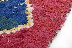 Marokkansk berber tæppe Boucherouite 250 x 120 cm