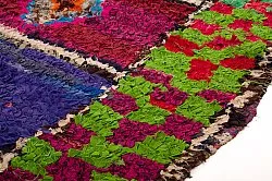 Marokkansk berber tæppe Boucherouite 145 x 305 cm