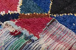 Marokkansk berber tæppe Boucherouite 250 x 120 cm