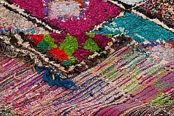 Marokkansk berber tæppe Boucherouite 145 x 305 cm