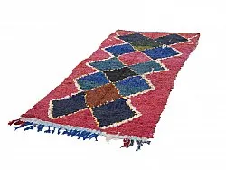 Marokkansk berber tæppe Boucherouite 250 x 120 cm