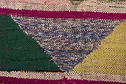 Marokkansk berber tæppe Boucherouite 135 x 265 cm