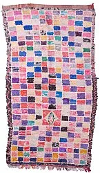Marokkansk berber tæppe Boucherouite 280 x 160 cm