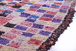 Marokkansk berber tæppe Boucherouite 280 x 160 cm