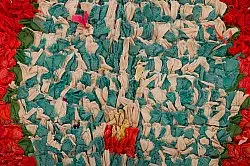 Marokkansk berber tæppe Boucherouite 290 x 150 cm