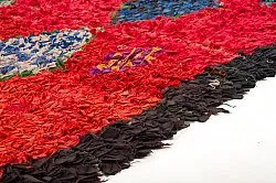 Marokkansk berber tæppe Boucherouite 290 x 150 cm