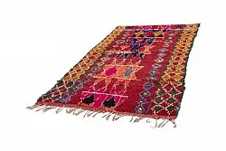 Marokkansk berber tæppe Boucherouite 255 x 150 cm