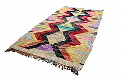 Marokkansk berber tæppe Boucherouite 150 x 300 cm