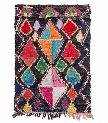 Marokkansk berber tæppe Boucherouite 190 x 135 cm
