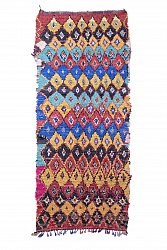 Marokkansk berber tæppe Boucherouite 365 x 160 cm