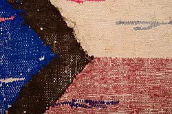 Marokkansk berber tæppe Boucherouite 125 x 240 cm