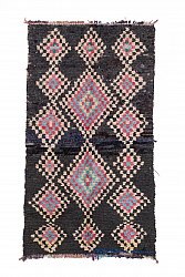 Marokkansk berber tæppe Boucherouite 260 x 145 cm