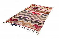 Marokkansk berber tæppe Boucherouite 150 x 285 cm