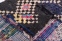 Marokkansk berber tæppe Boucherouite 260 x 145 cm